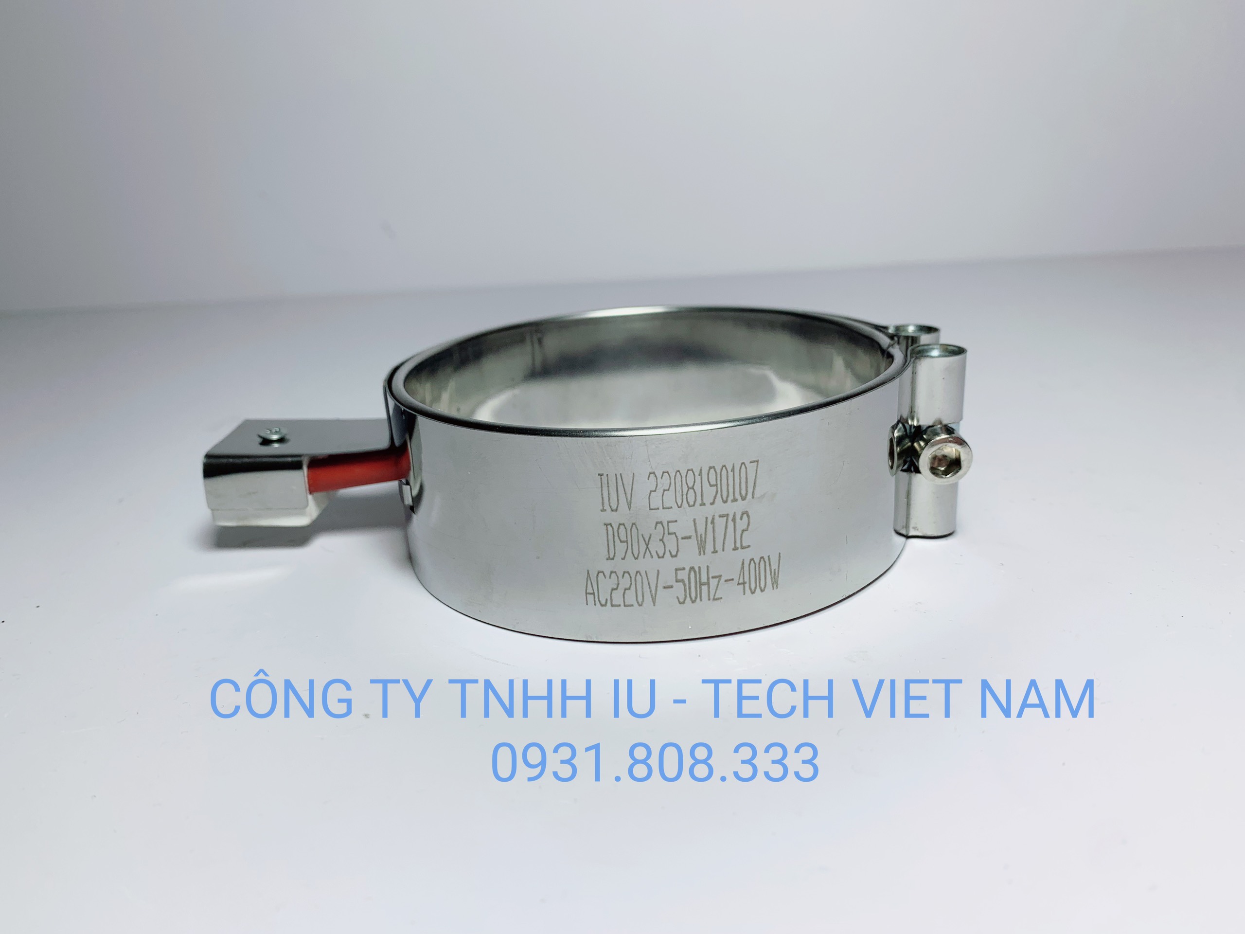 VÒNG NHIỆT INOX D90x35-220V/400W